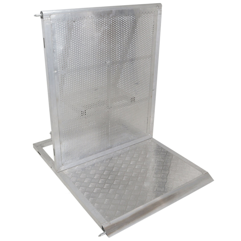 ProX XT-CSB4FT 4FT Heavy-duty Aluminum Ventilated Crowd Barrier Barricade and Base