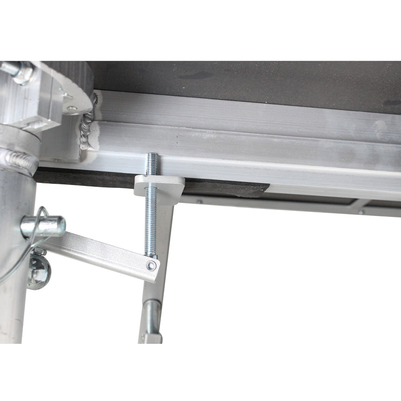ProX XSQ-ST2 StageQ 2 Step Heavy Duty Foldable Adjustable 14 to 18 Inch with Rail