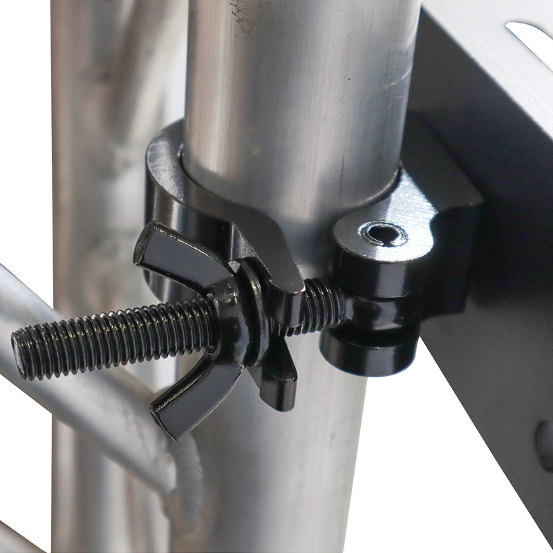 ProX XT-SHELFBLK Aluminum Truss Shelf with Dual O-Style Pro Clamps