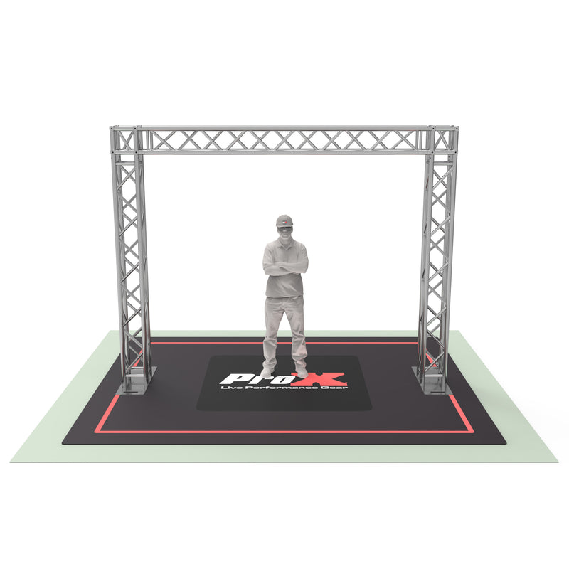 ProX XTP-11X09 Goal Post Truss System - 11.75 Ft W x 9.20 Ft H 2mm Heavy Duty Truss