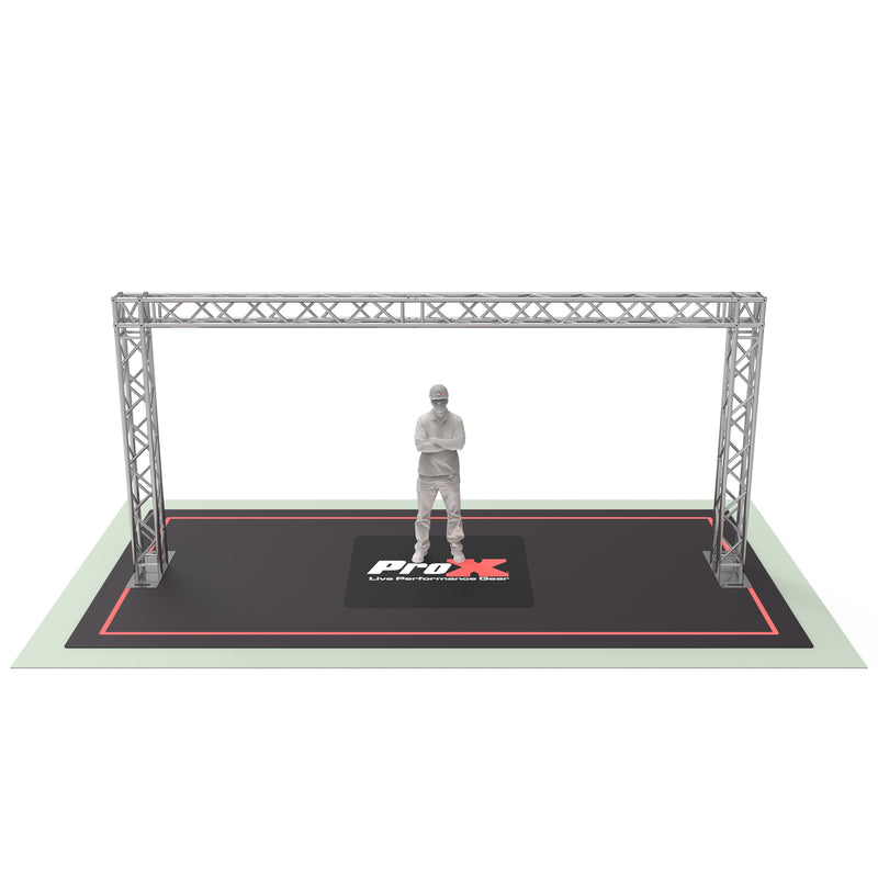 ProX KTP-20X09 Goal Post Truss System - 19.75 Ft W x 9.20 Ft H - K SERIES Light Duty