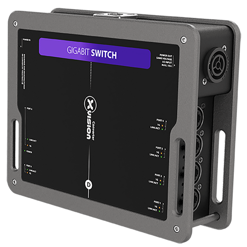 xVision XVVNETSW 5 Port Gigabit Network Switch - PT1 In/Thru