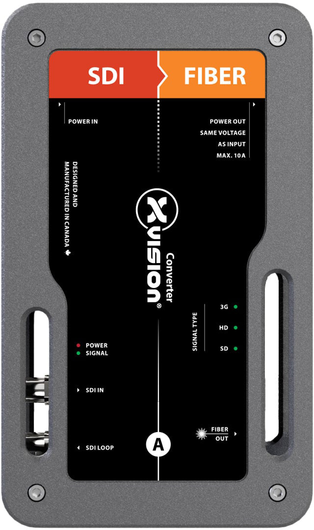 xVision XVVSDI2FIBERT1-S2 xVision 3G-SDI to Fiber Converter OpticalCON Duo