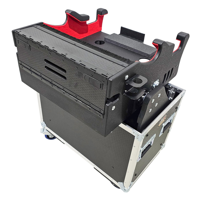 ProX XZF-AH AVANTIS SOLO 2U Allen and Heath AVANTIS SOLO Flip-Ready Hydraulic Console Case