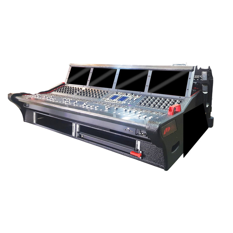 ProX XZF-AVID-S6L-32D D2x2U Avid Venue S6L-32D Flip-Ready Hydraulic Console Case