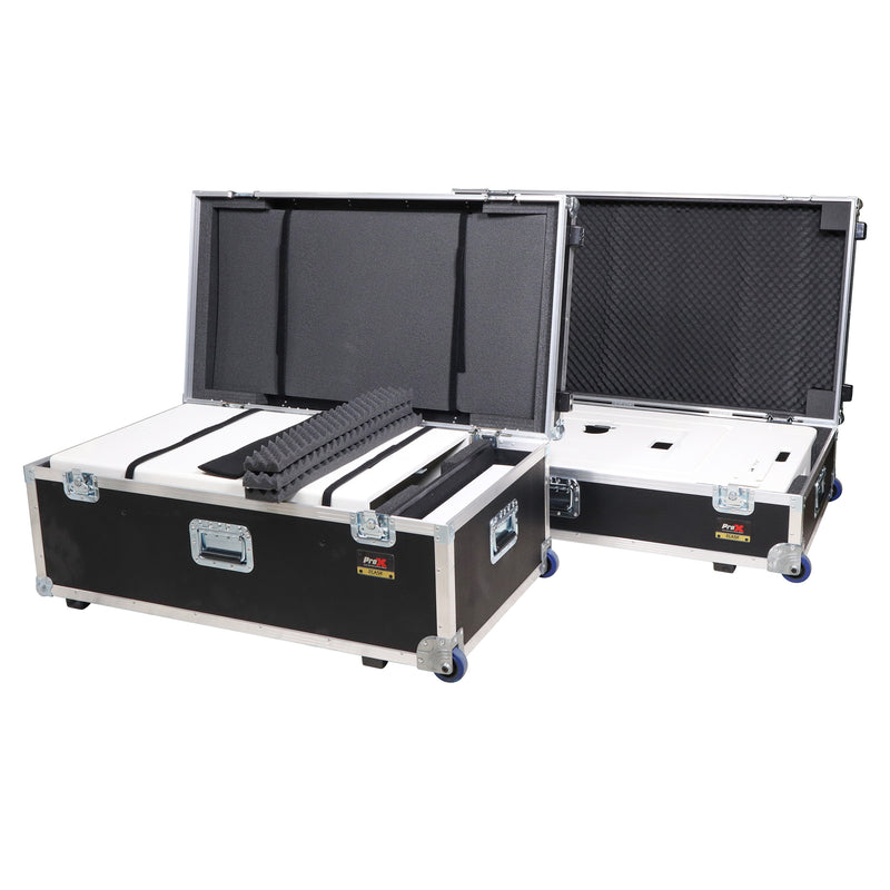 ProX XZF-DJXLCTWCASE DJ Control Tower with 2 Flight Case