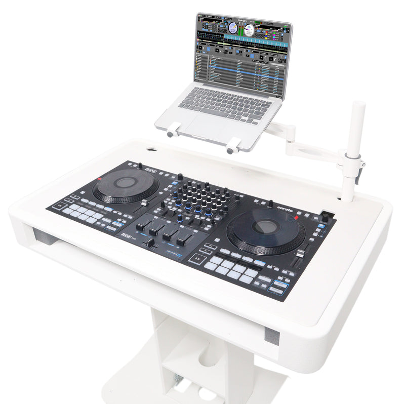 ProX XZF-DJ RANEFOUR W PLATE de remplacement pour RANE Four Top Face Plate pour Control Tower DJ Podium (Blanc)