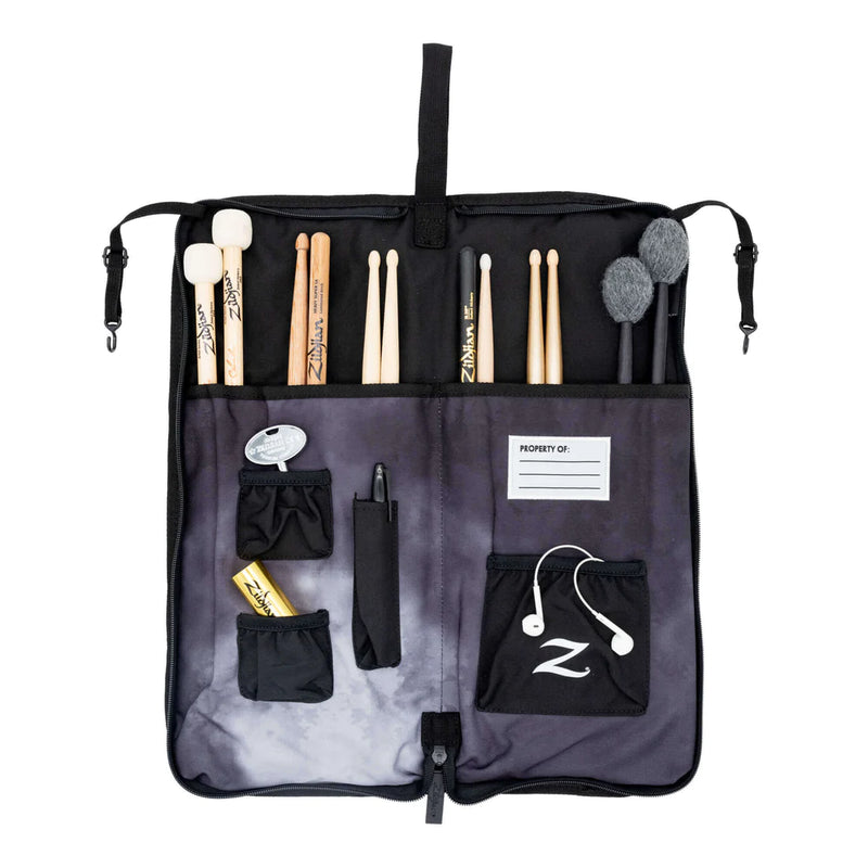 Zildjian ZXBP00102 Student Backpack Stick Bag (Black Raincloud)