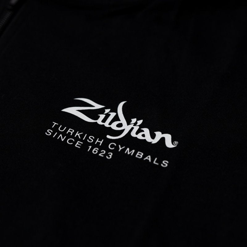 Zildjian ZAHD0095 Lightweight Zip Up Hoodie (Black) - 2Xlarge