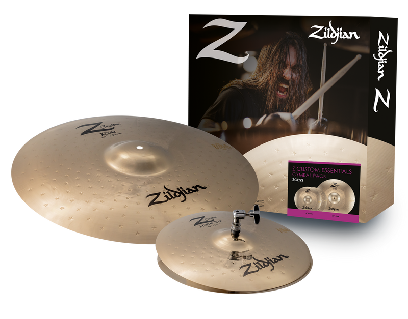 Zildjian ZCESS Z Custom Essentials Cymbal Pack - 14" & 20"