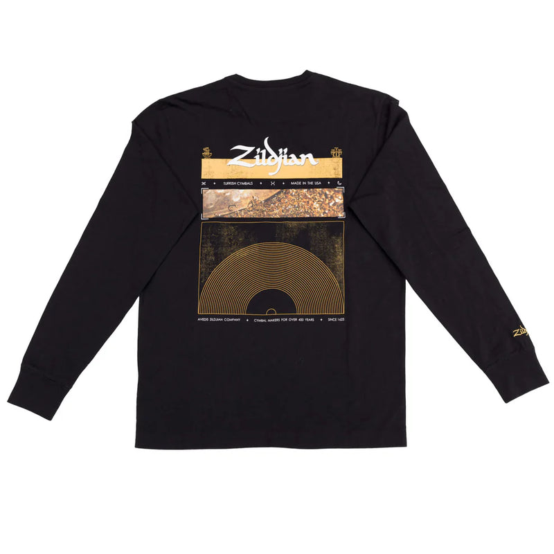 Zildjian ZALS0014 Long Sleeve Tee (Black) - XLarge