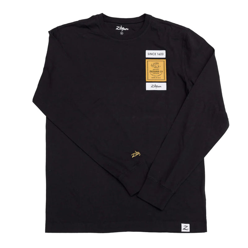 Zildjian ZALS0014 Long Sleeve Tee (Black) - XLarge
