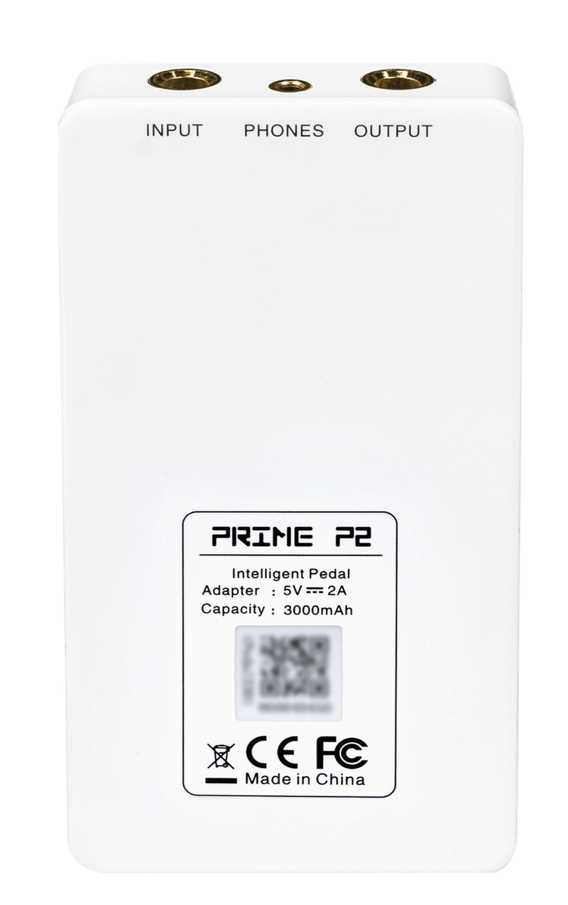 Mooer Priem P2 Pédale intelligente (blanc)