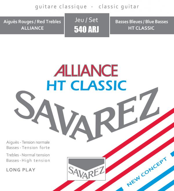 Savarez 540ARJ Alliance HT Classic Guitar Strings - Mixed Tension