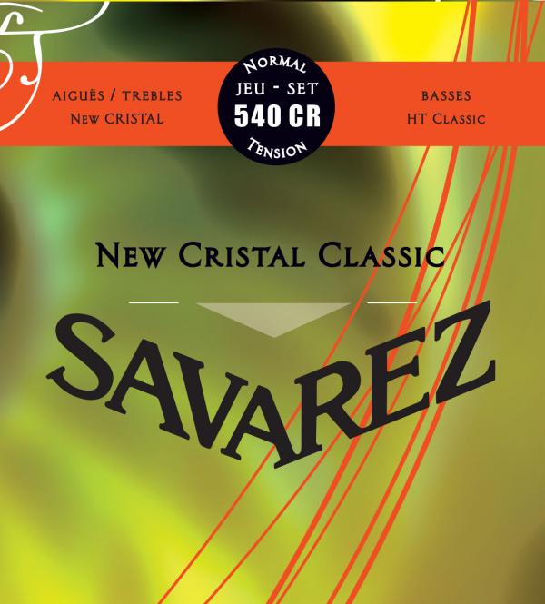 Savarez 540CR New Cristal Classic Guitar String Set - Normal Tension