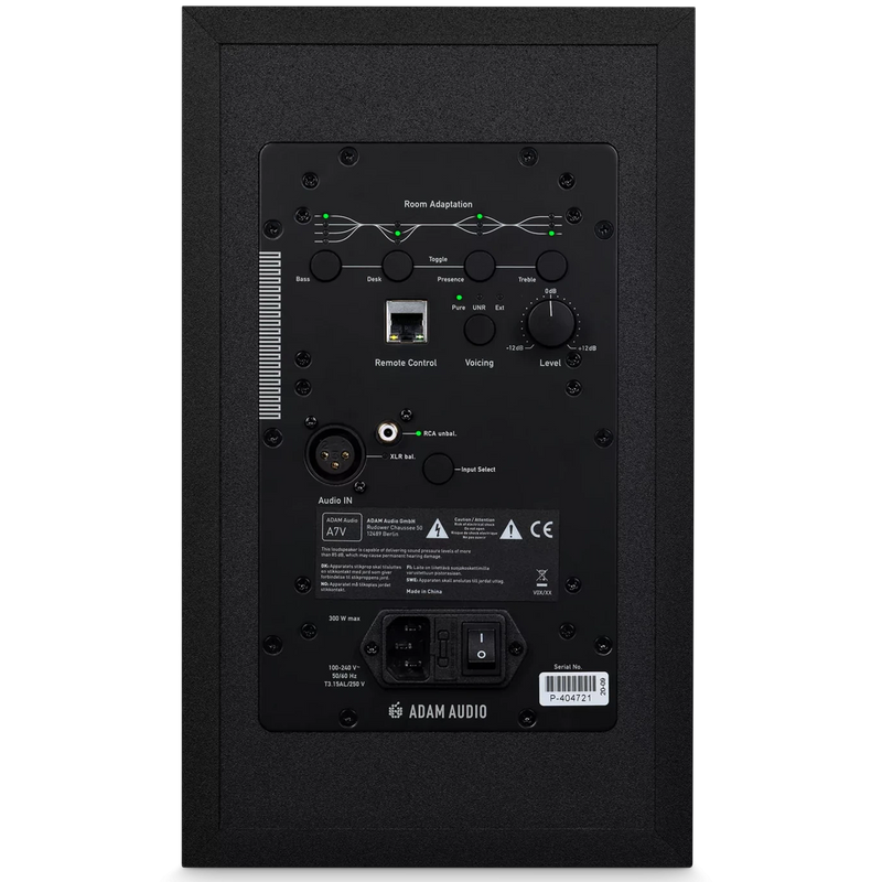 ADAM Audio A7V Active 2-Way Studio Monitor (Black) - 7"