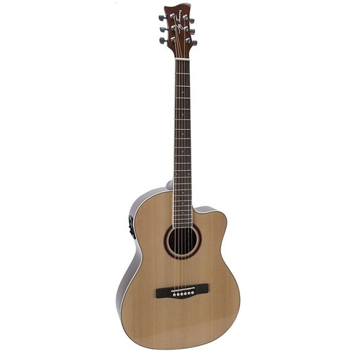 Jay Turser JTA-524D-CE-N Guitare électro-acoustique avec préampli (naturel)