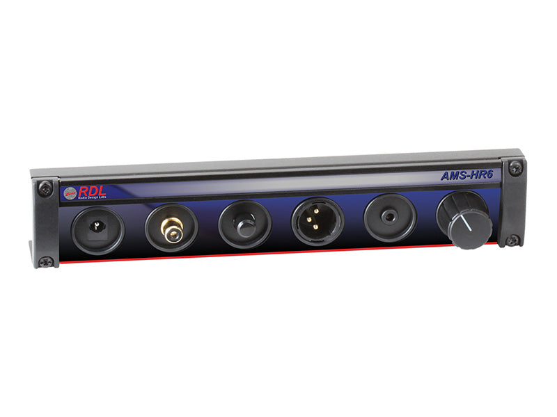 RDL AMS-HR6 Mounting Panel for 6 AMS Accessories