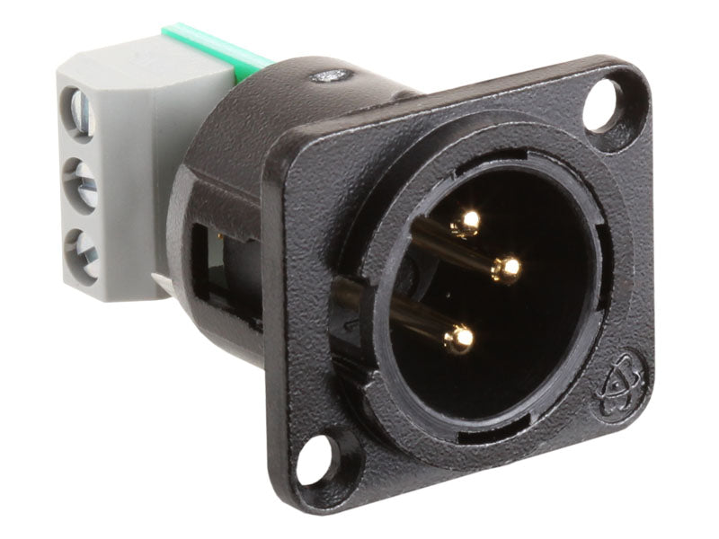 RDL AMS-XLM XLR 3-Pin Male Jack Fits All AMS Mounts