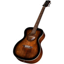 Luna ART VINTAGE FOLK Acoustic Guitar (Distressed Vintage Brownburst)