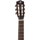 Luna ART VINTAGE Nylon Acoustic/Electric Guitar (Distressed Vintage Brownburst)