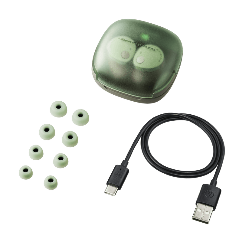 Audio-Technica CKS50TW2GG Grogu Limited Edition Wireless Earbuds