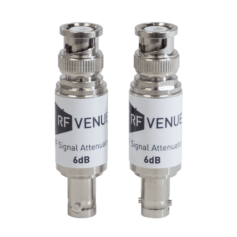 RF Venue ATTENUATOR KIT 6DB 2 Signal Attenuator - 6dB
