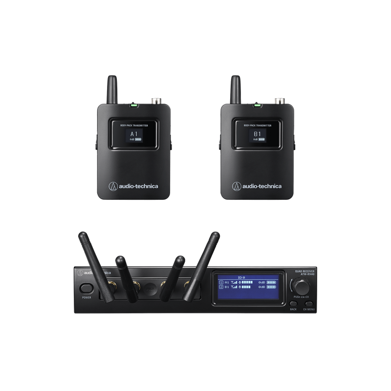 AUDIO-TECHNICA ATW-1421 Dual Body Body-Pack System