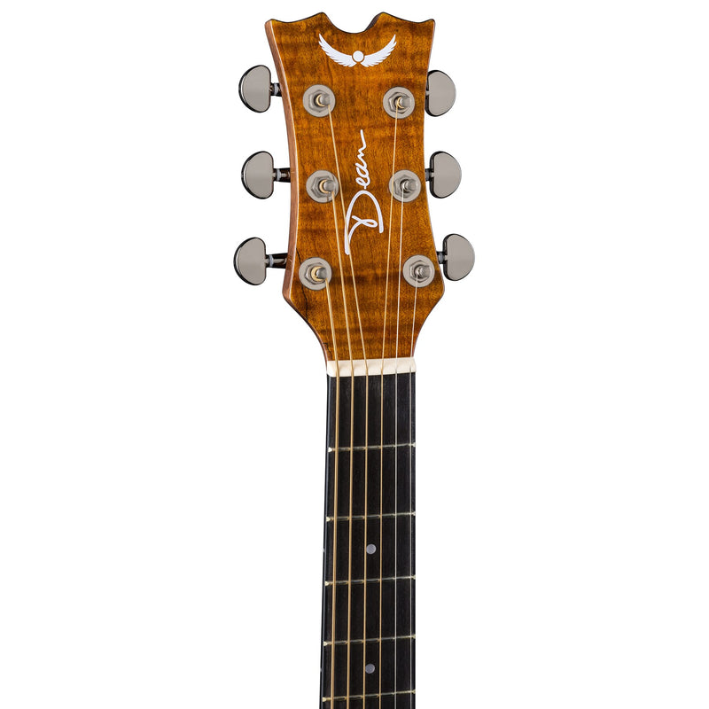 Dean AX E SPALT Exotic Cutaway Acoustic Electric Guitar (Gloss Natural)