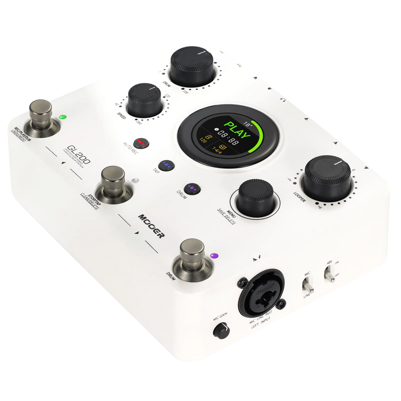 Mooer GL200 Groove Loop Series Phrase And Drum Station