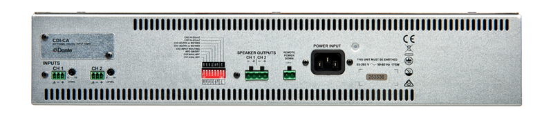 Cloud Electronics CA2250 Amplificateur de canaux - 250W