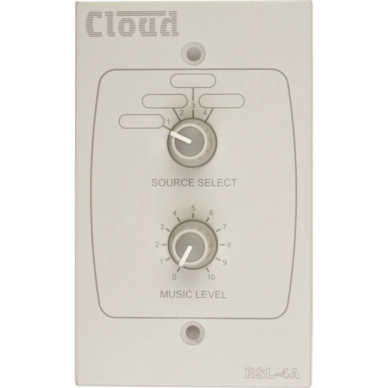 Cloud Electronics RSL-4AW Niveau de volume à distance
