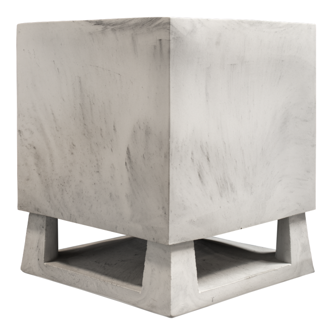 Rockustics BLOCKROCK Omnidirectional Outdoor Monument Series Speaker (Marble) - 6.5”