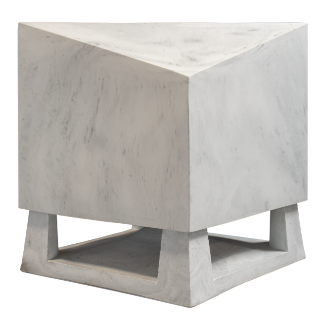 Rockustics BLOCKROCK Omnidirectional Outdoor Monument Series Speaker (Marble) - 6.5”