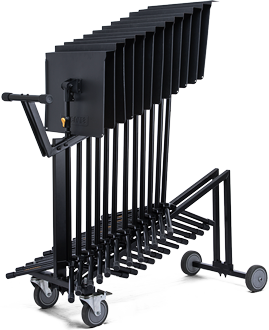 Supports Symphony Hercules BS200BCPLUS et 1 chariot de support BSC800 (paquet de 12)