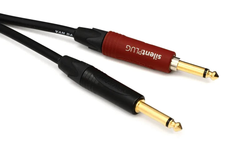 Câble pour instrument silencieux droit à droit Signature PRS - 25 pieds