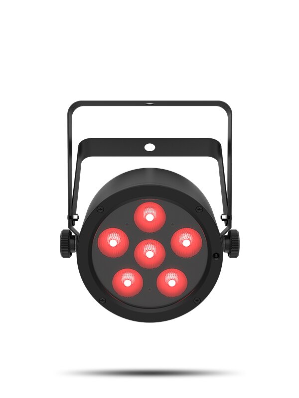 CHAUVET DJ SLIMPARQ6ILS SlimPAR Q6 ILS Low-Profile Quad-Color LED Wash (RGBA)