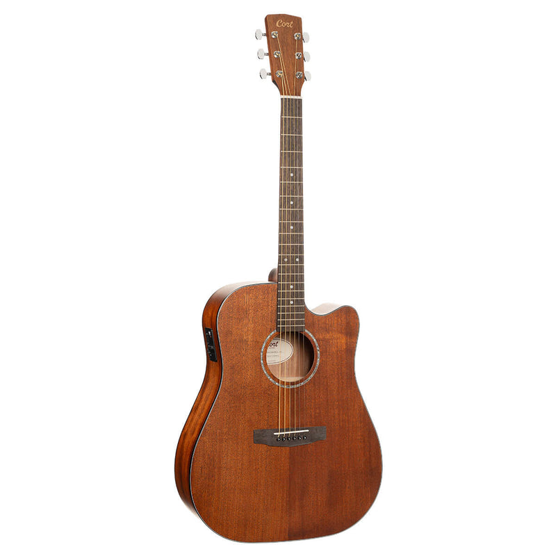 Cort EARTH60MCE Acoustic Electric Guitar (Open Pore)
