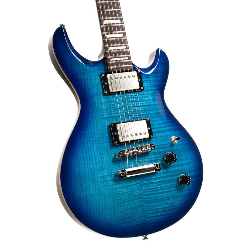 Cort M600-BB Electric Guitar (Blue Burst)