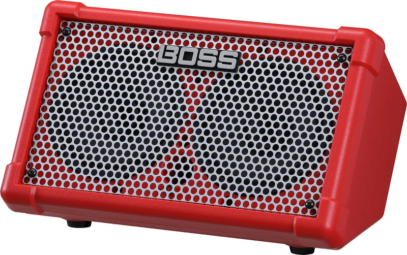 Boss CUBE STREET II Battery-Powered Stereo Amplifier (Red)