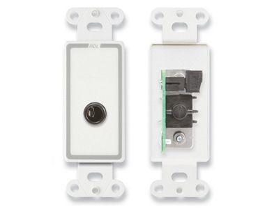 RDL D-1/4FC 1/4" Phone Jack on D Plate