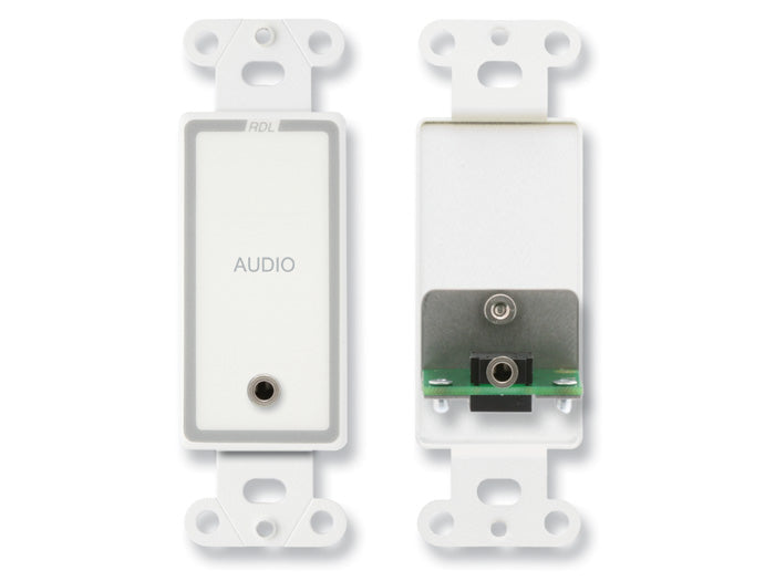 RDL D-MJPT Mini Jack Pass Through Plate