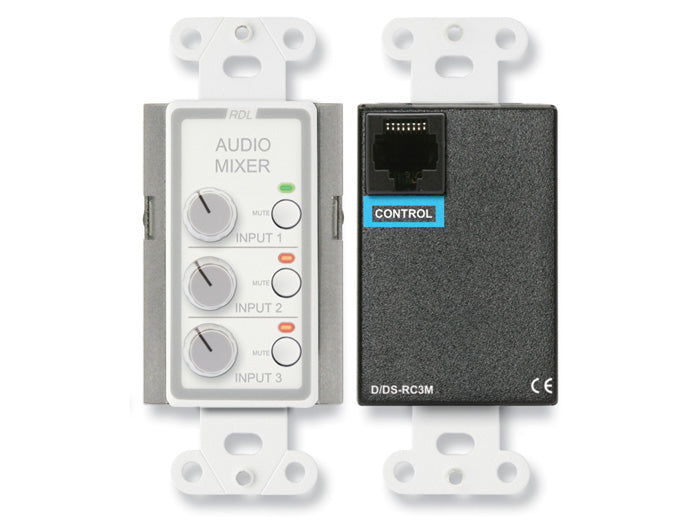 RDL D-RC3M Remote Audio Mixing Control with Muting