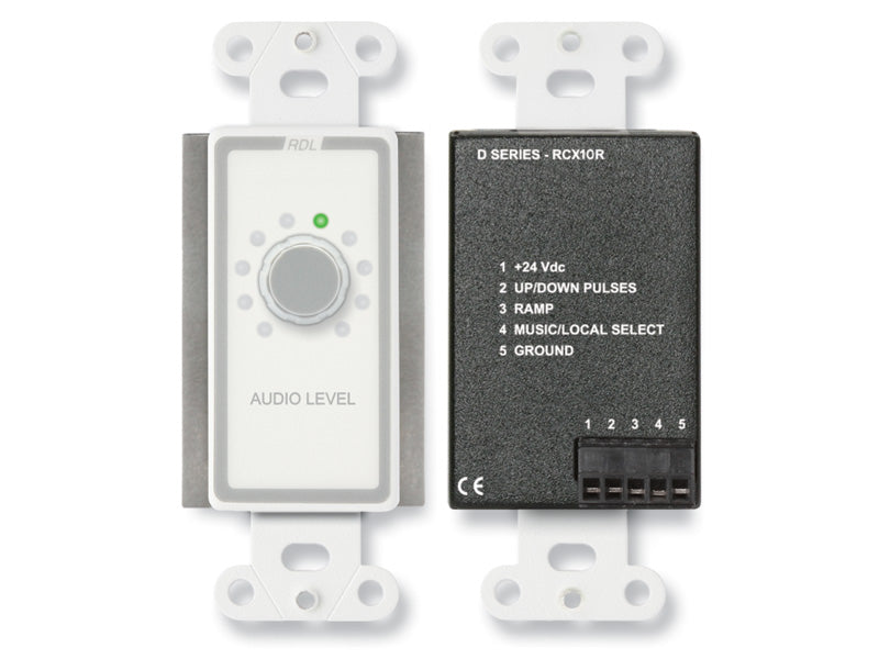 RDL D-RCX10R Remote Volume Control Wall Plate for RCX-5C