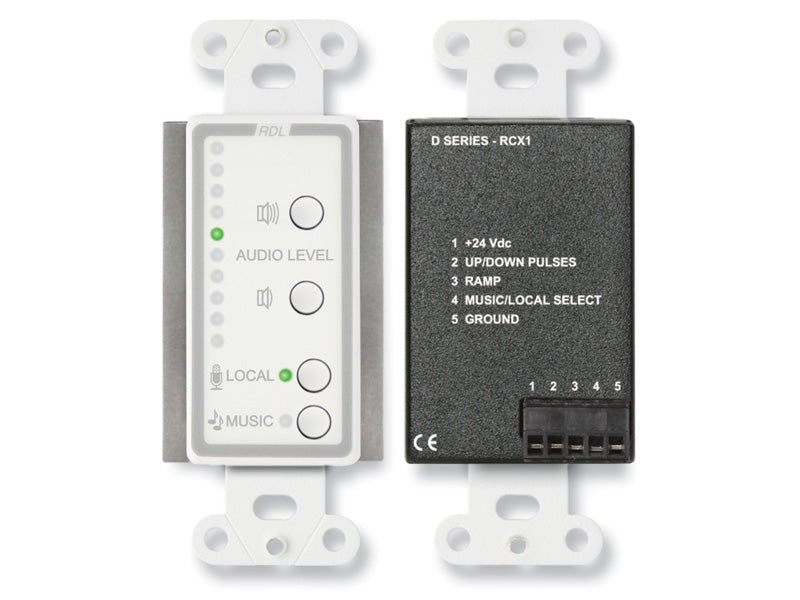 RDL D-RCX1 Room Control for RCX-5C Room Combiner