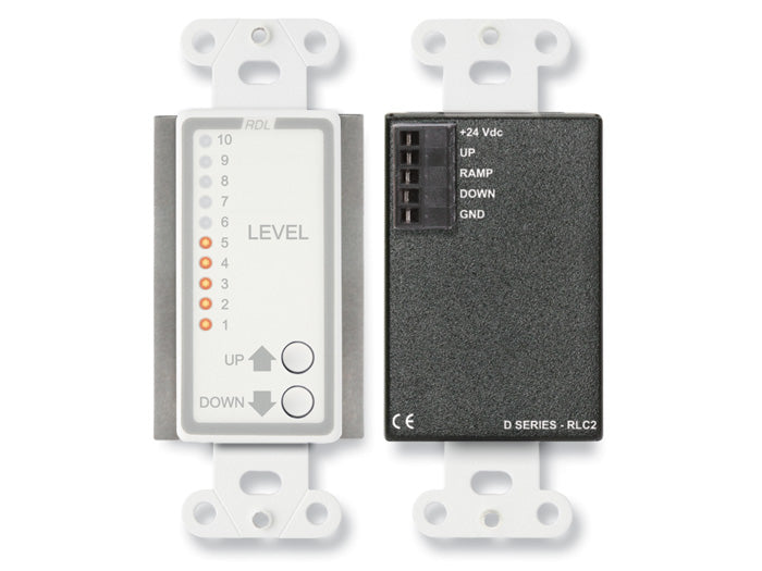 RDL D-RLC2 Wall Plate Remote Level Control Ramp