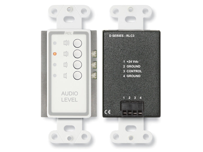 RDL D-RLC3 Remote Level Control Wall Plate