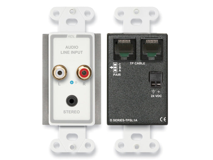 RDL D-TPSL1A Mini Jack and Stereo RCA Input