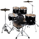 DDrum D2 5-Piece Complete Drum Set With Cymbals (Midnight Black)