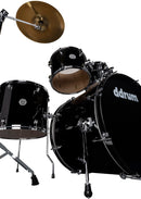 DDrum D2 5-Piece Complete Drum Set With Cymbals (Midnight Black)
